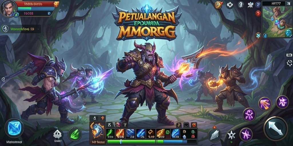 Gameplay epik di HP777, menjelajahi dunia fantastis.