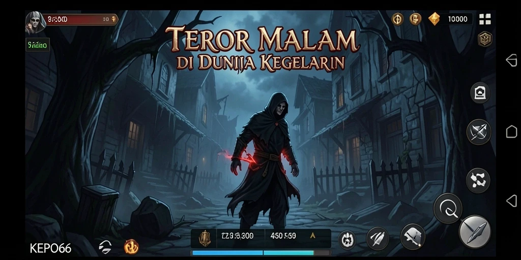 Gameplay mengerikan dengan suasana menegangkan di KEPO66.
