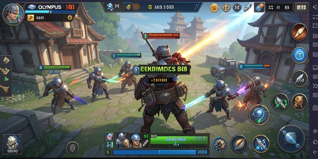 Tampilan gameplay seru dalam OLYMPUS88 yang menantang strategi pemain.